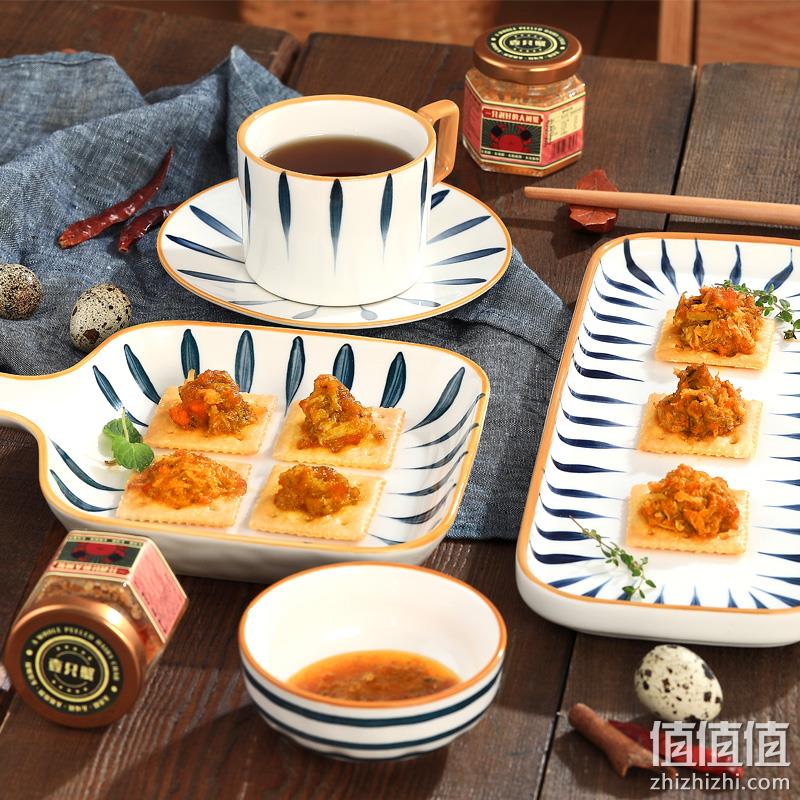 金奖大闸蟹制作，丰收蟹庄 一只蟹 手拆金奖三两母蟹蟹粉 50g*4 赠手延细面100g 128元包邮（需领券） 值值值-买手聚集的地方
