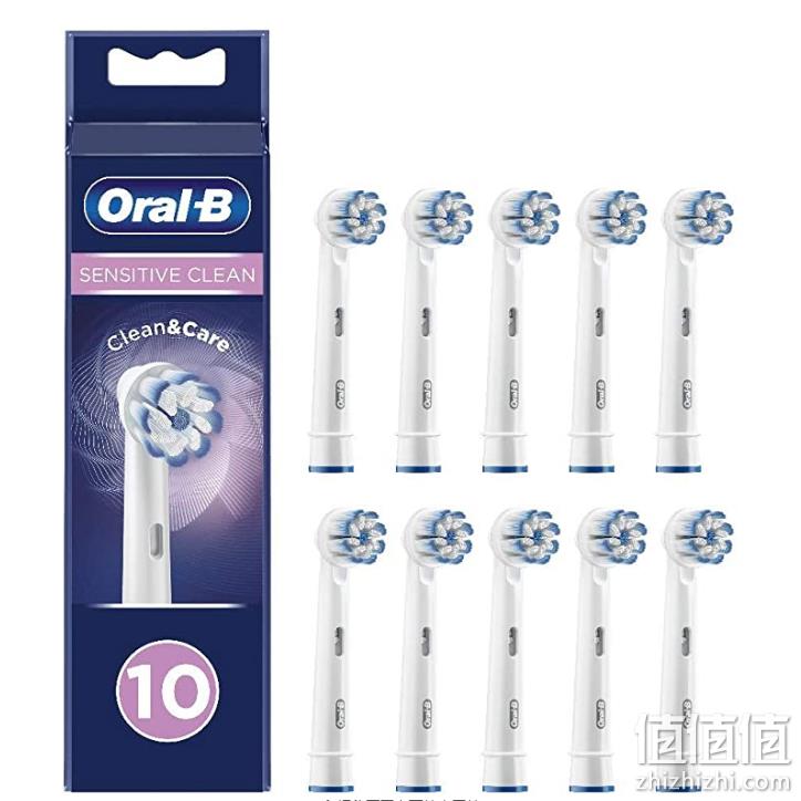 Oral-B 欧乐B Sensitive Clean 超细软毛电动牙刷刷头 10支 EB60 178.61元（天猫旗舰店159元/4只） 值值值-买手聚集的地方