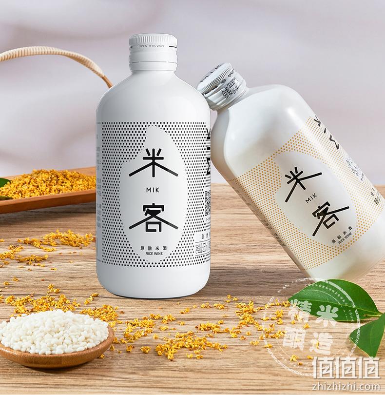 MIK 米客 6度糯米酒 原味 350mL*3瓶 29元包邮（需用券） 值值值-买手聚集的地方