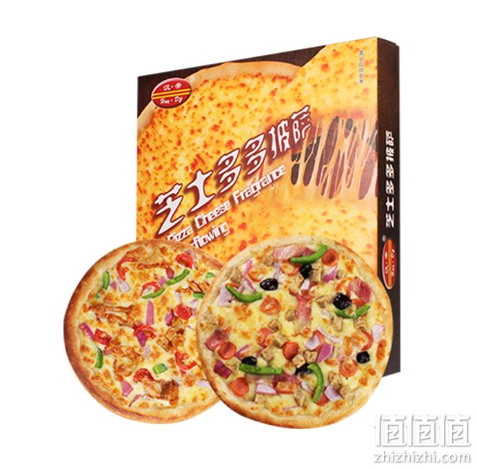 汉帝 加热即食成品披萨 7英寸*5盒 59.8元顺丰包邮（需领券） 值值值-买手聚集的地方