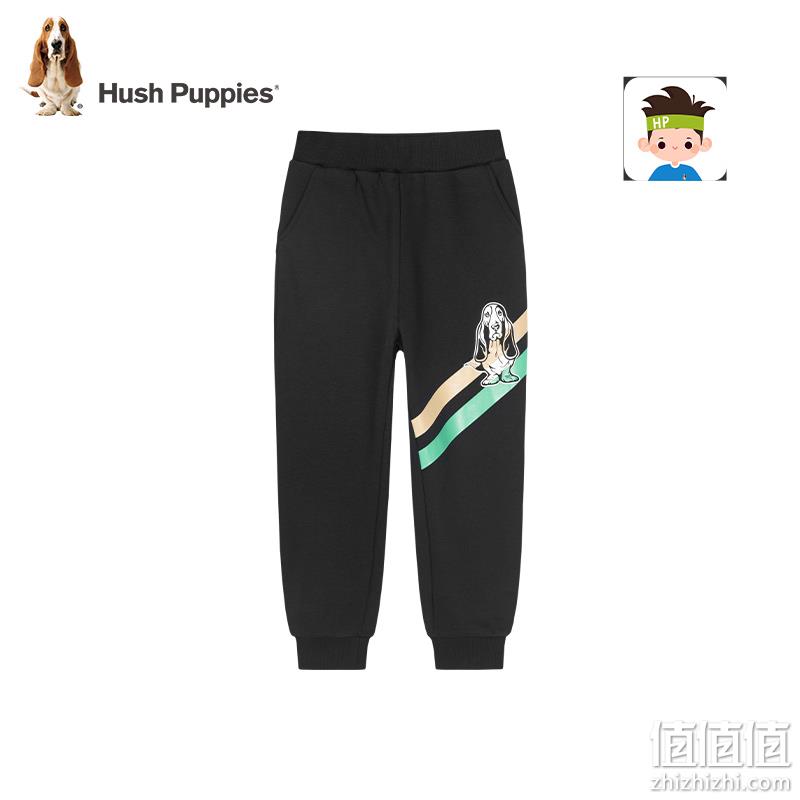 Hush Puppies 暇步士 春秋男中大童宽松休闲运动裤（105~170码）3色 99元包邮（需领券） 值值值-买手聚集的地方