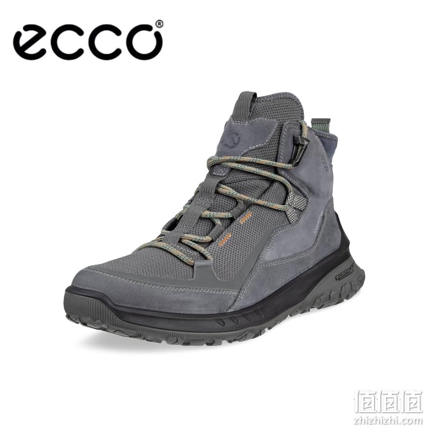 亚马逊销冠！23春季新款，Ecco 爱步 ULT-trn 奥途系列 男士防水高帮减震登山鞋 824274 新低704.72元（天猫2799元） 值值值-买手聚集的地方