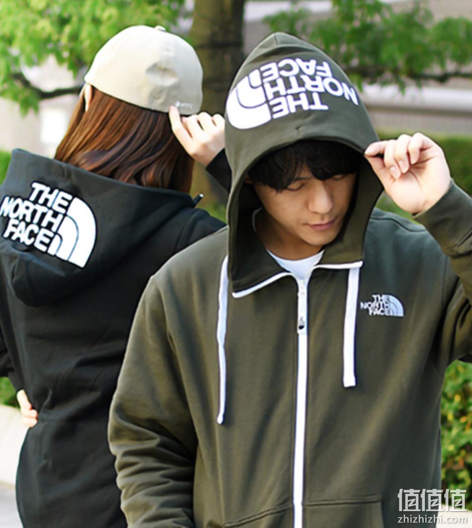 日版，THE NORTH FACE 北面 男士拉链帽衫卫衣 NT12340 497元起 值值值-买手聚集的地方