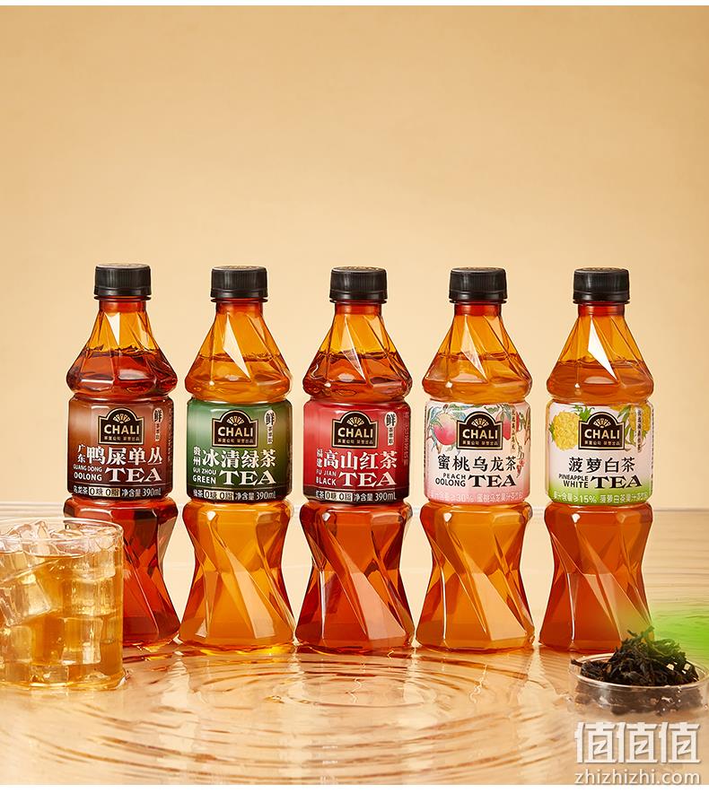 CHALI 茶里 鸭屎香/菠萝白茶/高山红茶 3口味组 390ml*12瓶 35元包邮（需领券） 值值值-买手聚集的地方