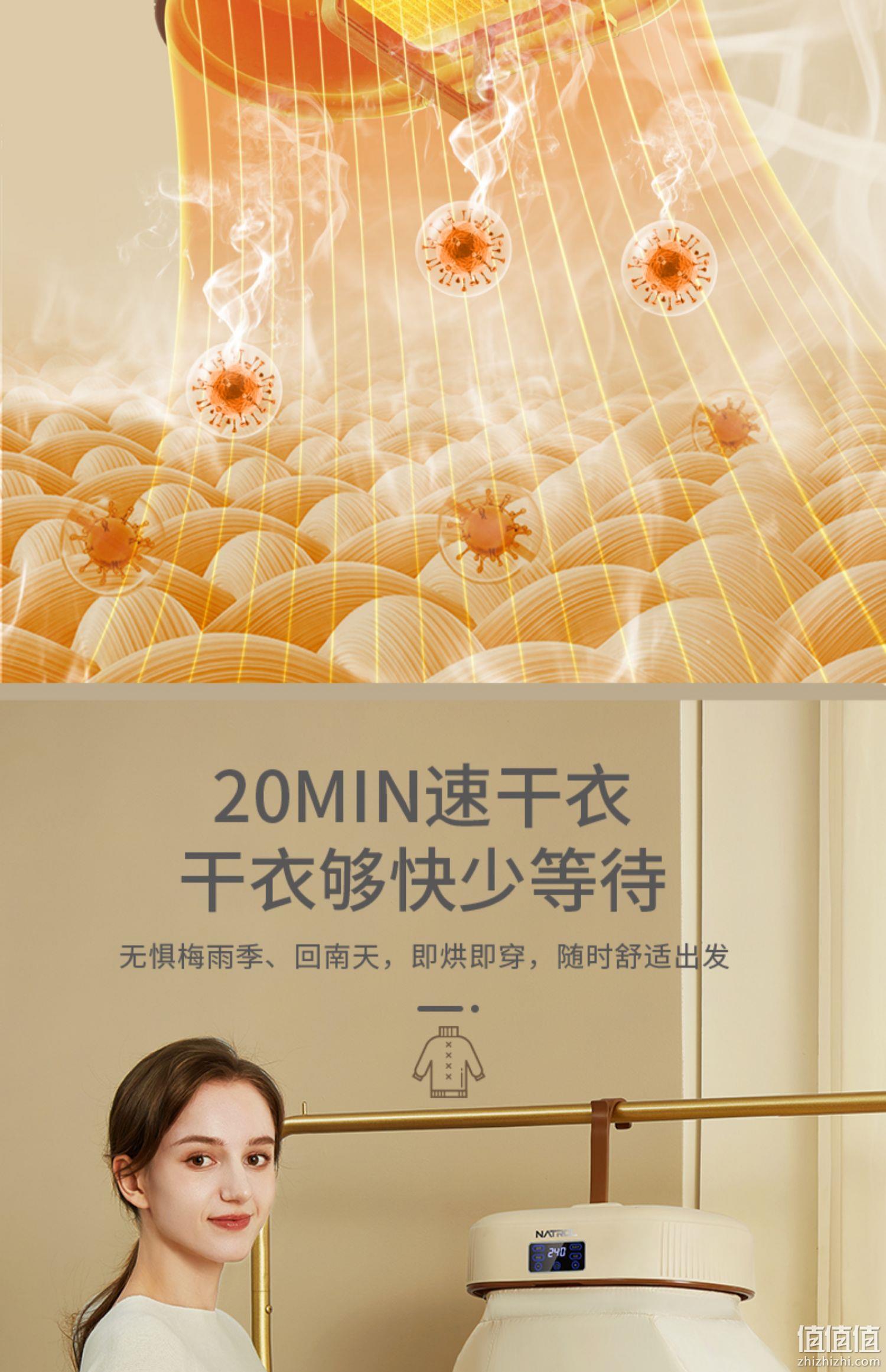Natrol 折叠干衣机 214元包邮（需用券） 值值值-买手聚集的地方