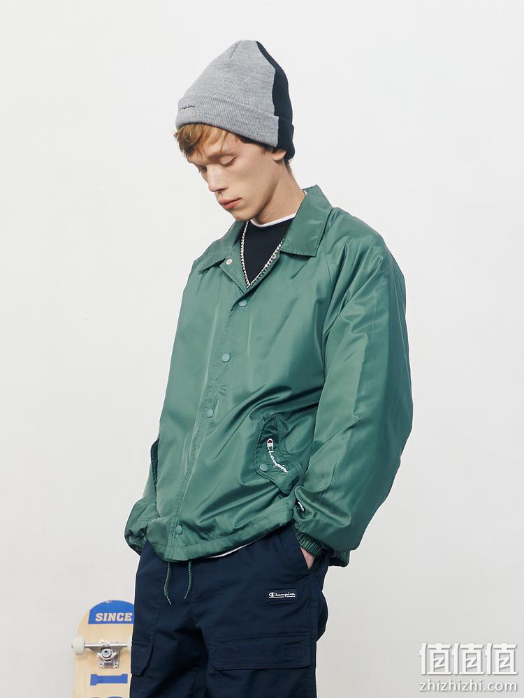 Champion 冠军 男女同款纯色休闲教练夹克外套 C3-V604 370.81元（天猫折后921元） 值值值-买手聚集的地方
