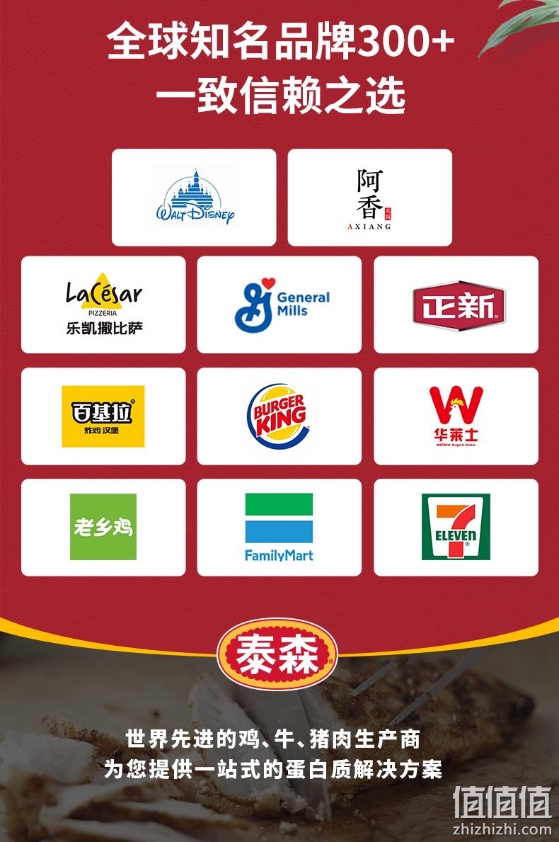 上市公司，Tyson 泰森 无骨脆皮炸鸡半成品组合 1350g*2件 89.8元包邮（44.9元/件） 值值值-买手聚集的地方