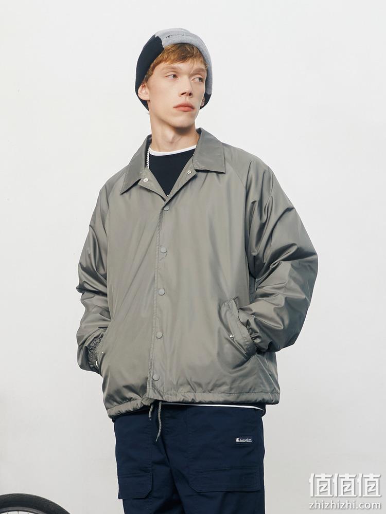 Champion 冠军 男女同款纯色休闲教练夹克外套 C3-V604 370.81元（天猫折后921元） 值值值-买手聚集的地方