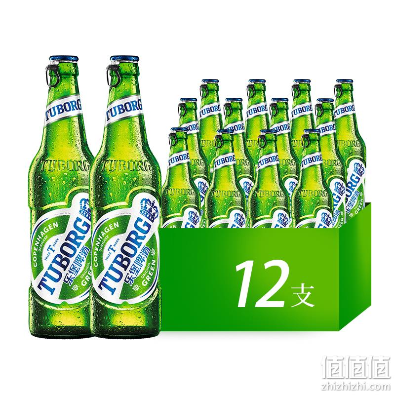 嘉士伯旗下，乐堡 易拉环低度清爽啤酒 495ml*12瓶装整箱 59元包邮（需领券） 值值值-买手聚集的地方