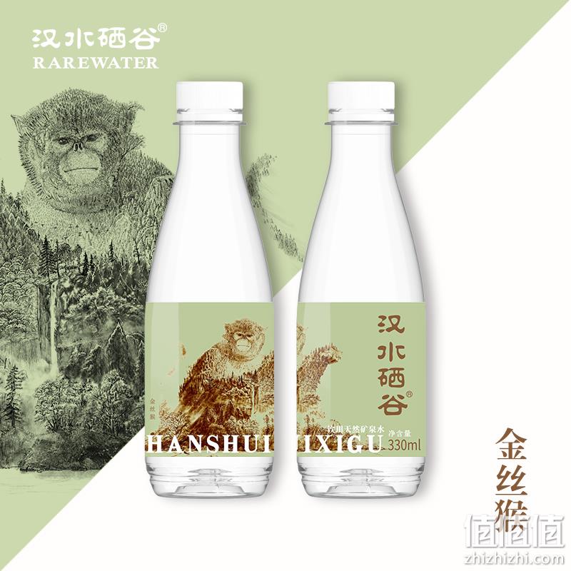 汉水硒谷·秦岭四宝 饮用天然弱碱性矿泉水 330ml*24瓶 39.9元包邮（需领券） 值值值-买手聚集的地方