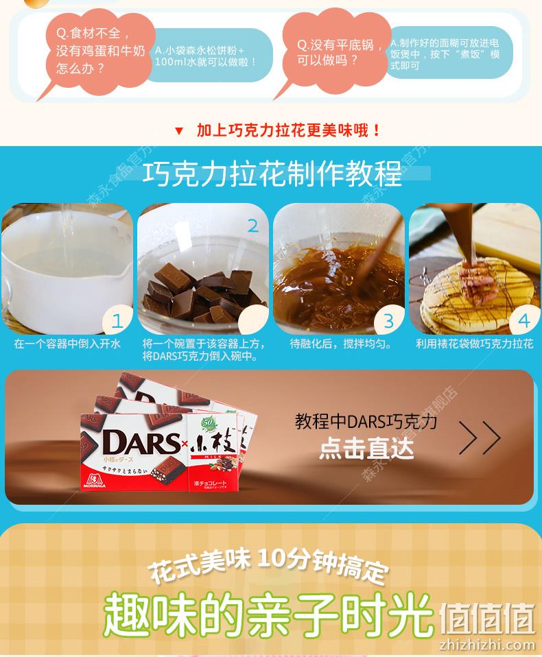 日本进口 Morinaga 森永 无添加预调松饼粉 600g*3件（赠捏捏松饼粉120g） 89元包邮（29.67元/件） 值值值-买手聚集的地方