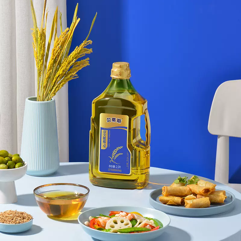 贝蒂斯 双尖橄榄 稻米橄榄食用植物调和油 2.5L 54.9元包邮（需领券） 值值值-买手聚集的地方