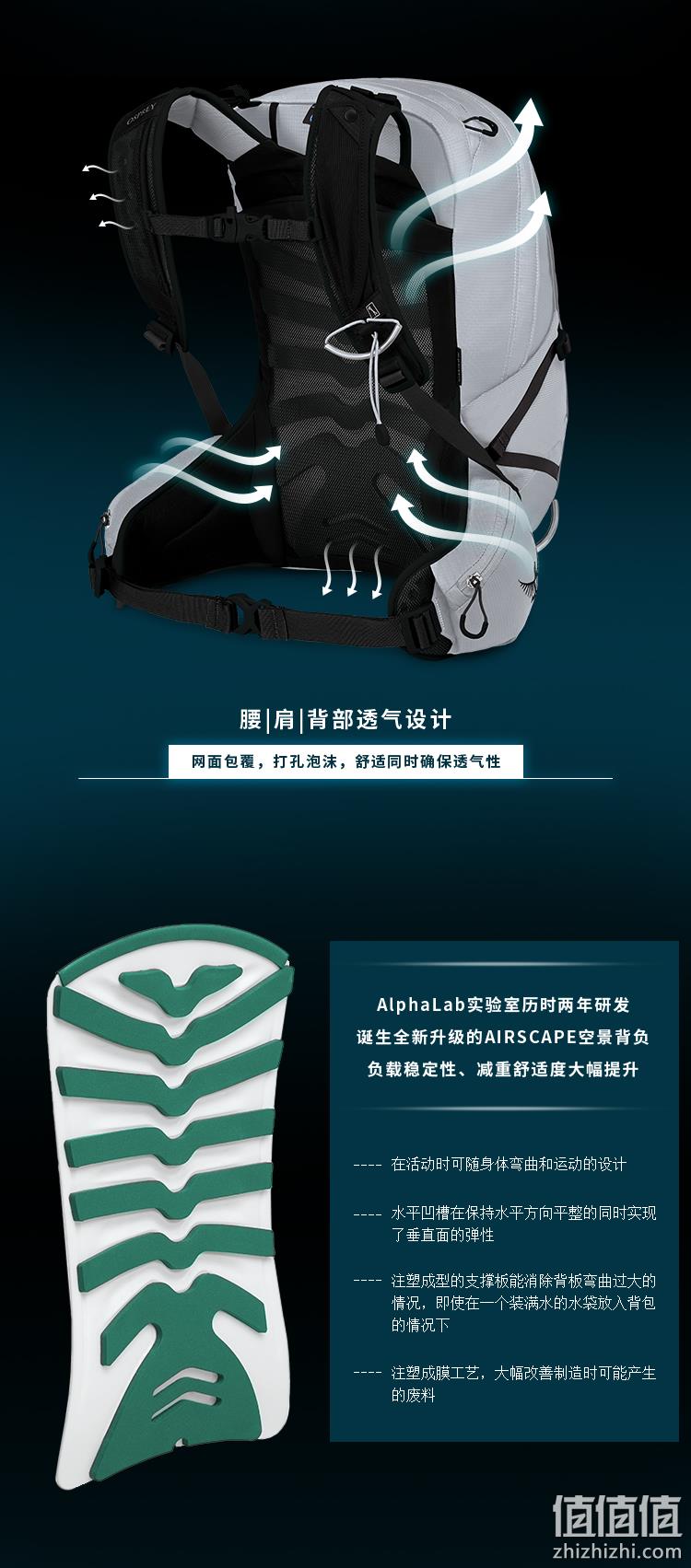 亚马逊销冠！OSPREY 小鹰 Tempest 20 暴风 20L 女款轻量徒步登山包 671.83元（天猫旗舰店1274元） 值值值-买手聚集的地方