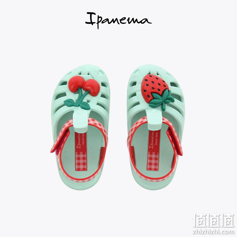 Ipanema 依帕内玛 时尚V系列 儿童柔软防滑凉鞋 多色（21~28.5码） 99元包邮（需领券） 值值值-买手聚集的地方