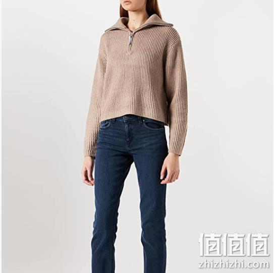 G-STAR RAW Skipper 女士羊毛混纺短款半拉链针织衫 D20607 新低378.38元 值值值-买手聚集的地方
