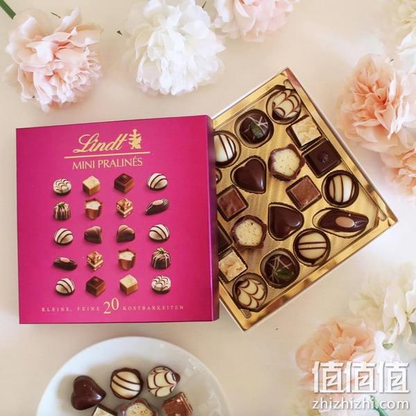 Lindt 瑞士莲 Mini Pralines 迷你花式巧克力糖果礼盒100g*12盒装 434.62元（折39.51元/盒） 值值值-买手聚集的地方
