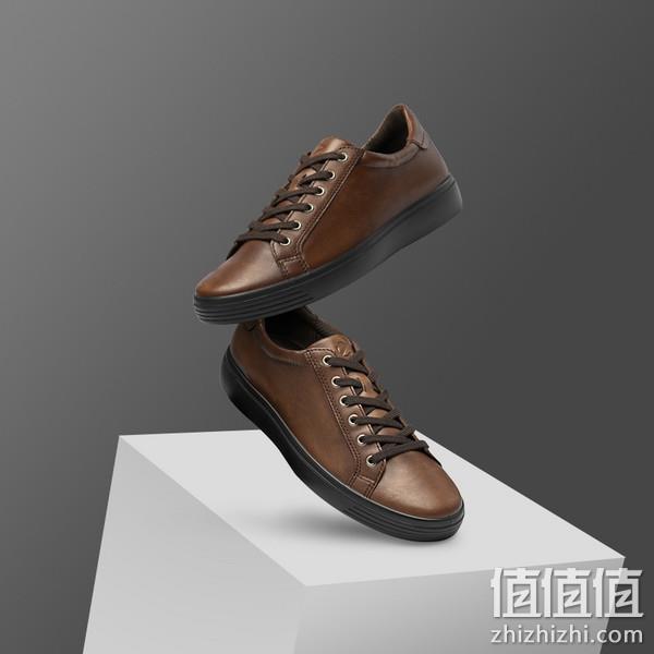 Ecco 爱步 Soft Classic柔酷经典系列 男士真皮休闲板鞋 452.6元（天猫折后1351元） 值值值-买手聚集的地方