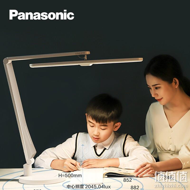 直降￥60！Panasonic 松下 致玫系列 HHLT0552W 智能LED国AA级护眼台灯 新低269元包邮（PLUS会员） 值值值-买手聚集的地方