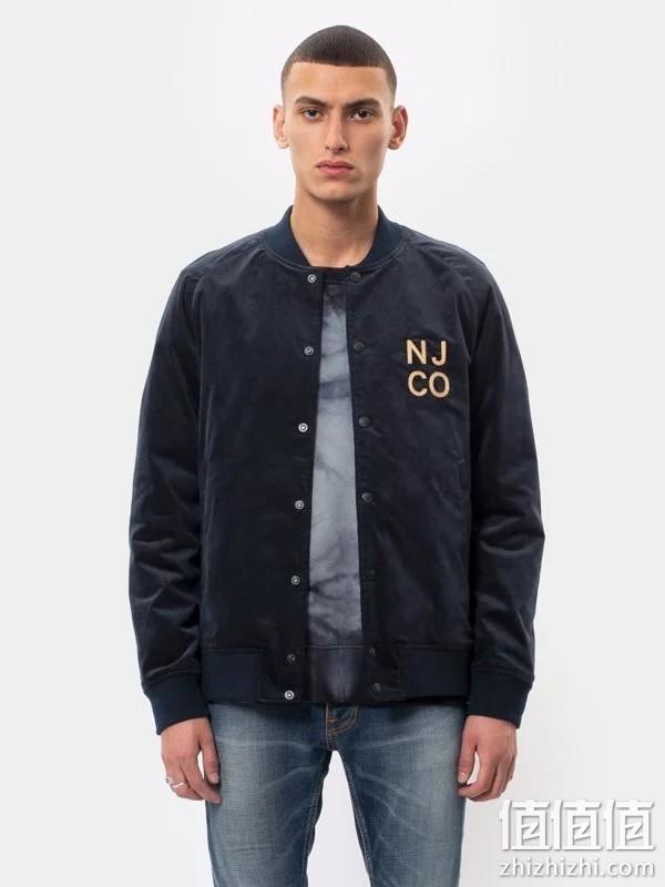 Nudie Jeans Mark Velvet 男士天鹅绒棒球服夹克 1180元 值值值-买手聚集的地方