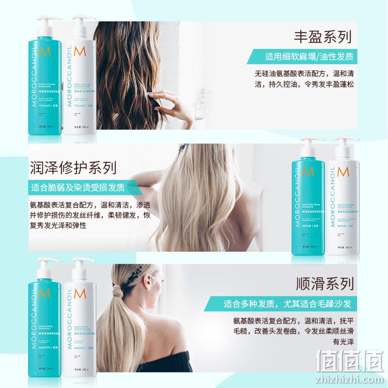 Moroccanoil 摩洛哥油 柔润顺滑洗护套装 500mL*2瓶 298.98元（天猫680元） 值值值-买手聚集的地方