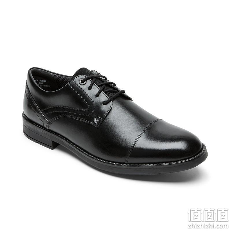 ROCKPORT 乐步 Sanborn系列 男士真皮德比鞋正装皮鞋 CI6002 453.6元包邮（多重优惠） 值值值-买手聚集的地方