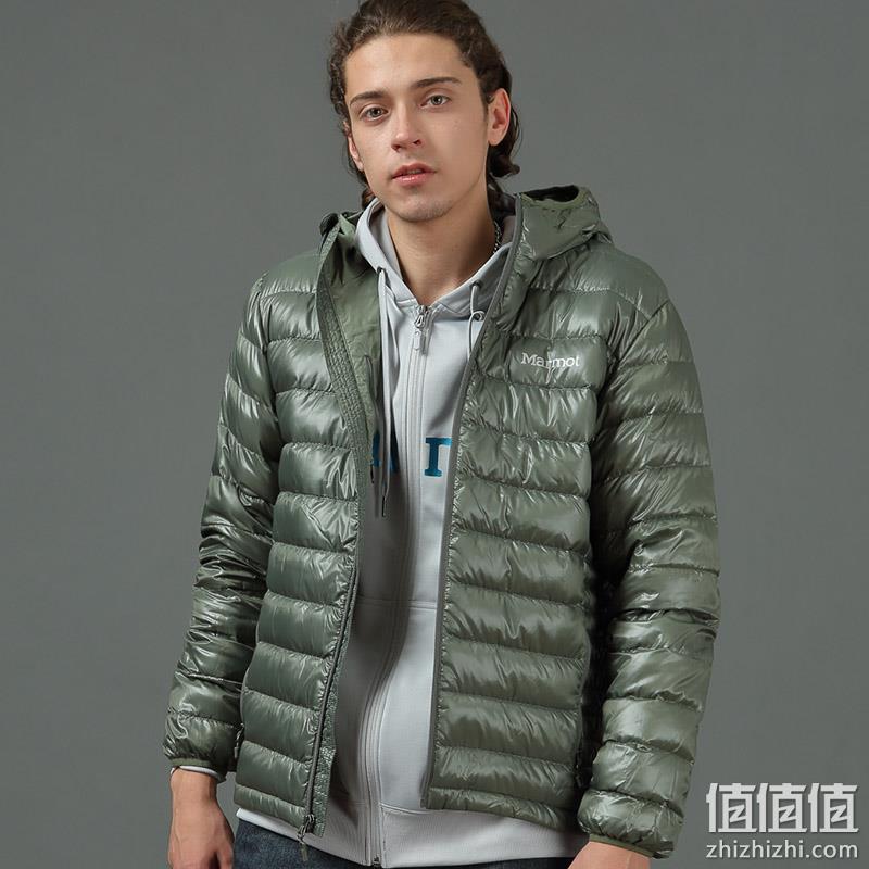 Marmot 土拨鼠 Highlander 700蓬男士轻薄款连帽羽绒服V81225 新低296元包邮 值值值-买手聚集的地方