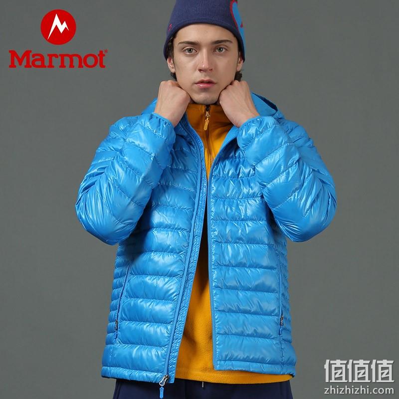Marmot 土拨鼠 Highlander 700蓬男士轻薄款连帽羽绒服V81225 新低296元包邮 值值值-买手聚集的地方