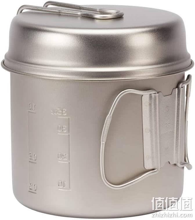直降61元！Snow Peak 雪峰 户外野炊锅组轻便纯钛套锅 1.4L SCS-009T 新低317.07元，可3件92折 值值值-买手聚集的地方