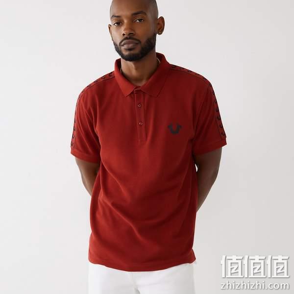 True Religion 真实信仰 Logo 男士纯棉Polo衫106300 279.72元 值值值-买手聚集的地方