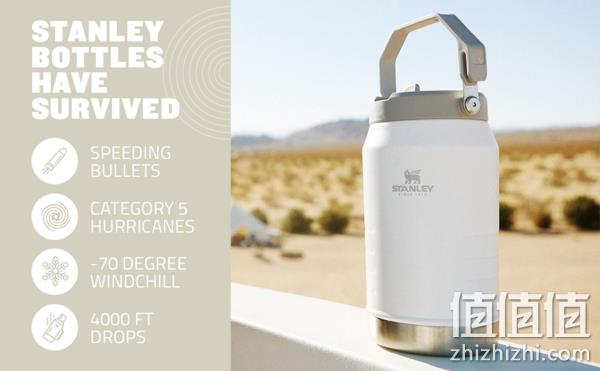 亚马逊销冠！Stanley史丹利 经典真空折叠吸管保温杯 Classic The IceFlow™ 1180mL 新低232元（天猫专卖店388元） 值值值-买手聚集的地方