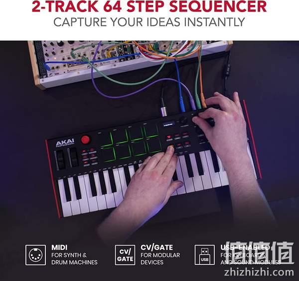 Akai Professional 雅家 MPK Mini Plus 37键MIDI音乐键盘控制器 新低997.59元 值值值-买手聚集的地方