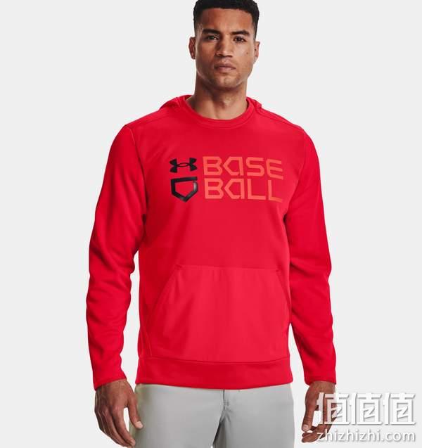 Under Armour 安德玛 Baseball Graphic 男士连帽抓绒卫衣1374377 289.55元 值值值-买手聚集的地方