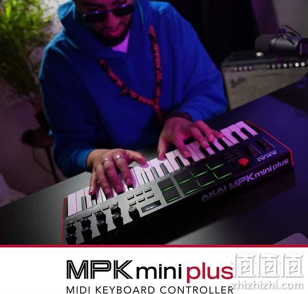 Akai Professional 雅家 MPK Mini Plus 37键MIDI音乐键盘控制器 新低997.59元 值值值-买手聚集的地方