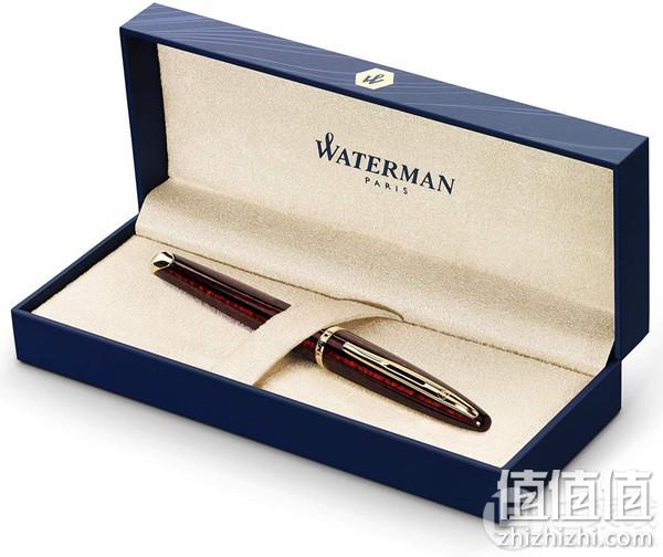 法国产，Waterman 威迪文 Carène 海韵 琥珀纹珍漆金夹墨水笔 M尖 986.92元 值值值-买手聚集的地方