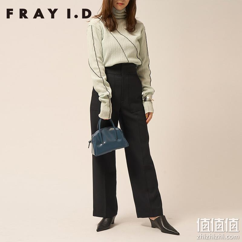 FRAY I.D 女士波士顿包手提包 FWGB224305  2色 278.58元（天猫旗舰店581元） 值值值-买手聚集的地方