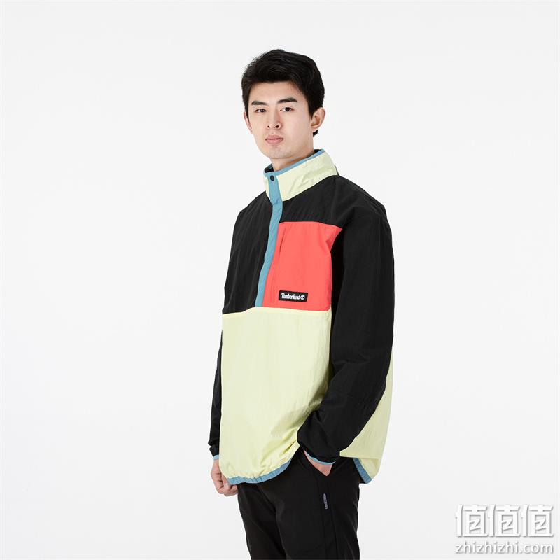 Timberland 添柏岚 男士拼色立领户外休闲夹克 A2D4S 109元包邮（双重优惠） 值值值-买手聚集的地方