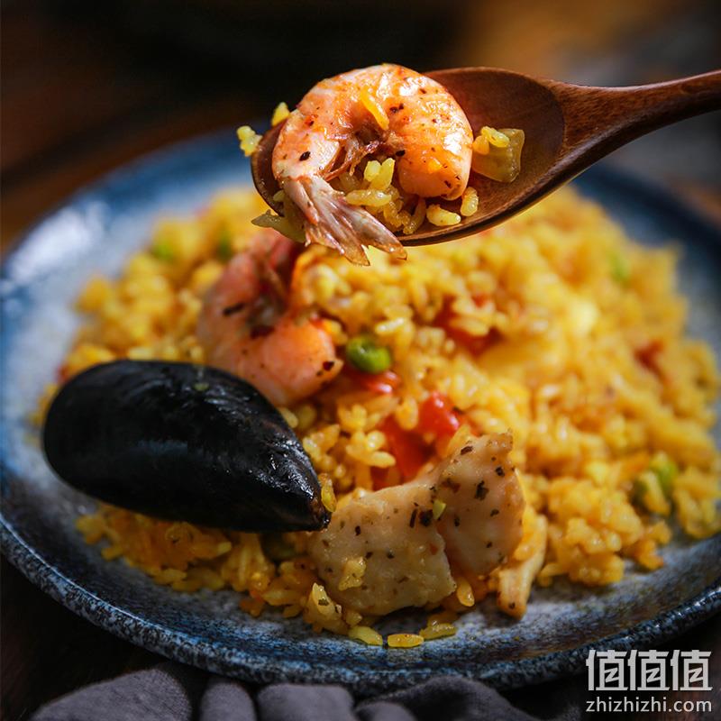 我爱渔 筷熊 西班牙海鲜饭预制菜 300g*4盒 99元包邮（下单立减） 值值值-买手聚集的地方