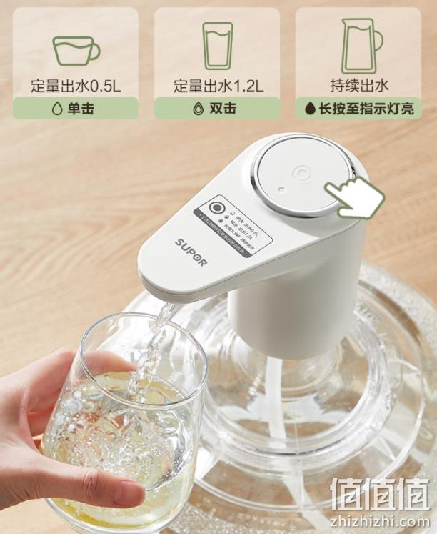 SUPOR 苏泊尔 自动压水器 29.9元包邮（双重优惠） 值值值-买手聚集的地方
