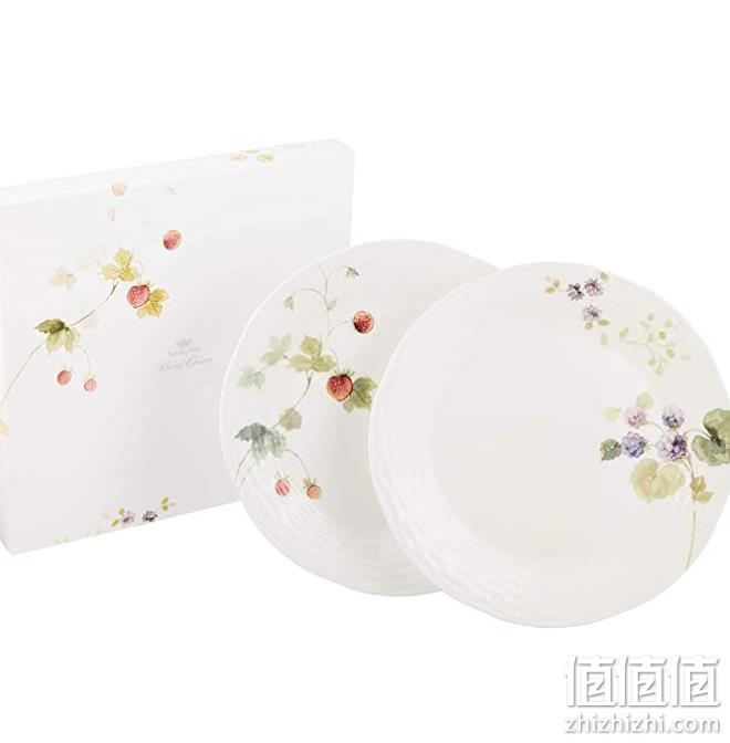 NARUMI 鸣海 Lucy's Garden系列  餐盘2只装 96011-21955P 24cm 194元（天猫580元） 值值值-买手聚集的地方