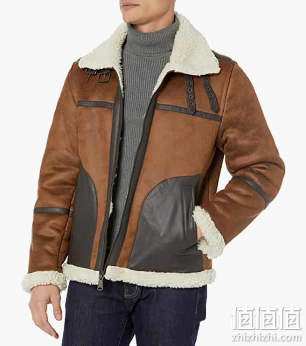 Tommy Hilfiger 汤米·希尔费格 男士人造羊毛飞行员夹克 755.86元 值值值-买手聚集的地方