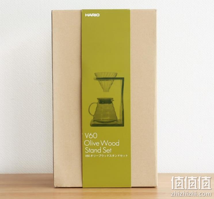 HARIO 哈里欧/好璃奥 V60 手冲咖啡橄榄木支架5件套 423.73元 值值值-买手聚集的地方