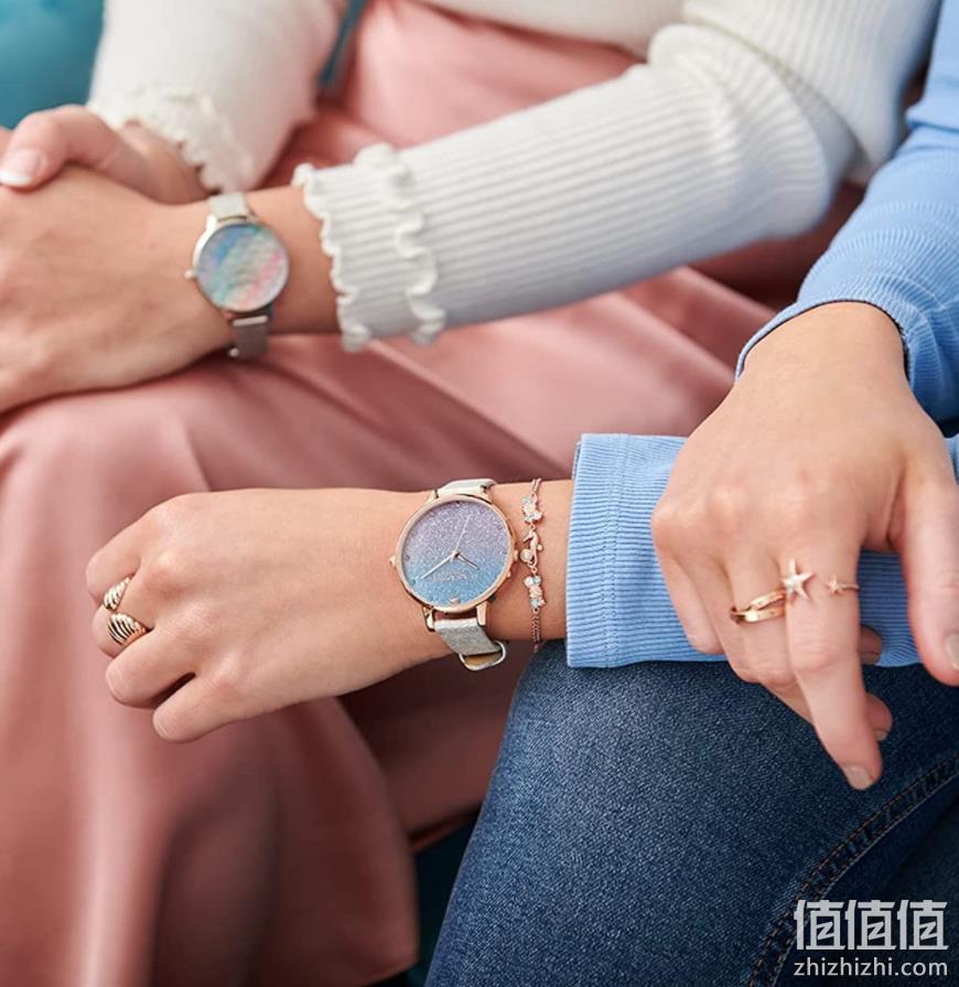 Olivia Burton Under The Sea 女士满天星时装腕表 OB16US47 新低293.73元 值值值-买手聚集的地方