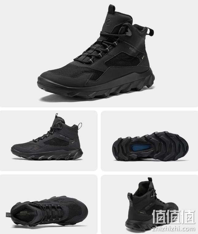 ECCO 爱步 Mx Mid驱动系列 男士GTX防水防滑高帮休闲鞋 820224 539.11元（天猫旗舰店折后1989元） 值值值-买手聚集的地方