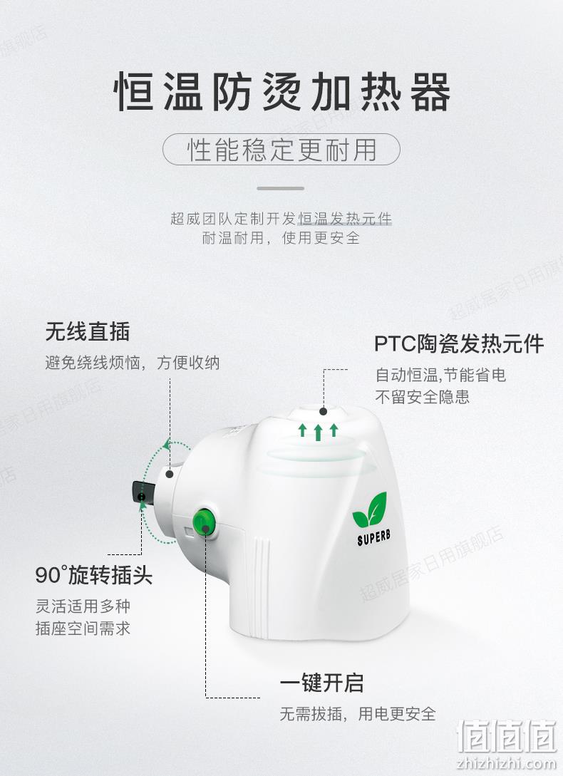 superb 超威 电蚊香液 3瓶+1器 165晚 12.82元（双重优惠） 值值值-买手聚集的地方