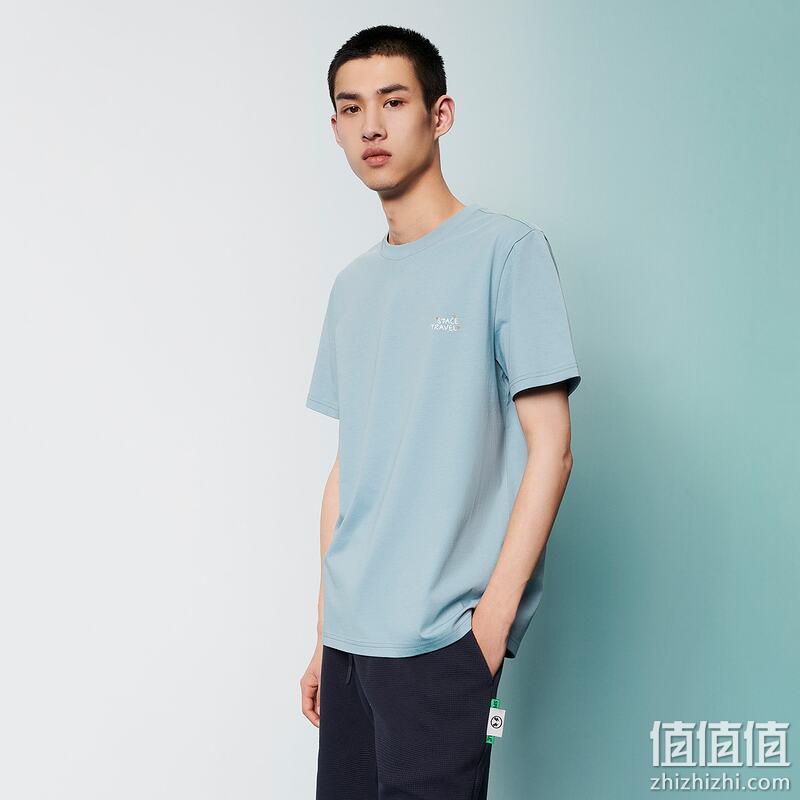 HLA 海澜之家 中国航天太空系列 22夏新款男女款短袖T恤  多色 58元包邮（需领券） 值值值-买手聚集的地方