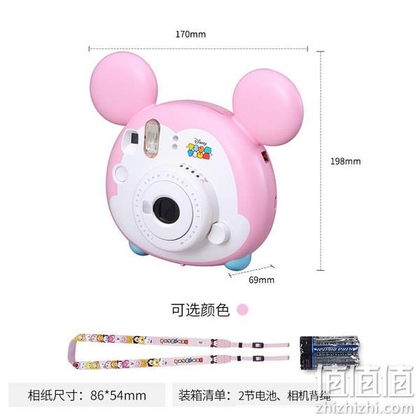 FUJIFILM 富士 Instax Mini Tsum Tsum 迪士尼米老鼠拍立得相机 352.88元 值值值-买手聚集的地方