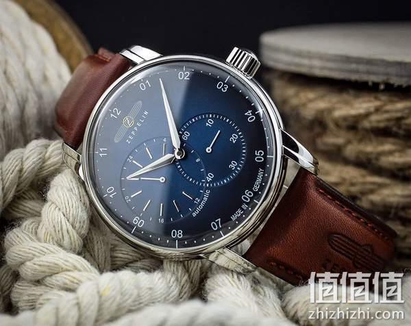 德国制造，Zeppelin 齐博林 New Captain's Line伯爵系列 8662-3 男士自动机械腕表 新低2135.55元（京东旗舰店3699元） 值值值-买手聚集的地方