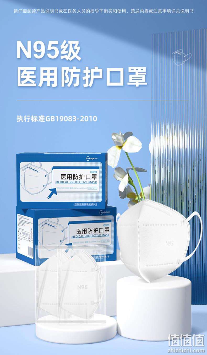 超亚 N95口罩独立装25只+医用外科口罩50只 13.9元包邮（双重优惠） 值值值-买手聚集的地方