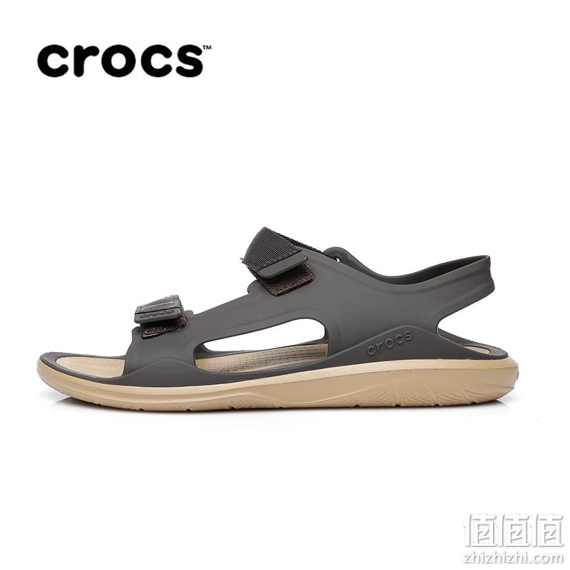 亚马逊销冠！CROCS 卡骆驰 激浪探险男士沙滩凉鞋 206526 新低144.88元 值值值-买手聚集的地方