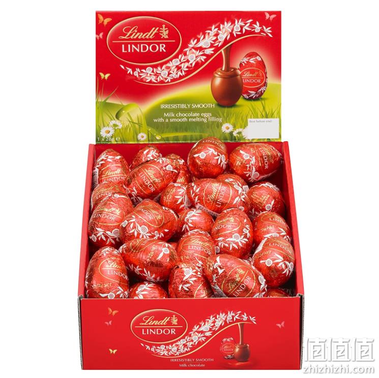 Lindt 瑞士莲 复活节牛奶巧克力蛋 1.344kg/48个 206.75元（可3件92折） 值值值-买手聚集的地方